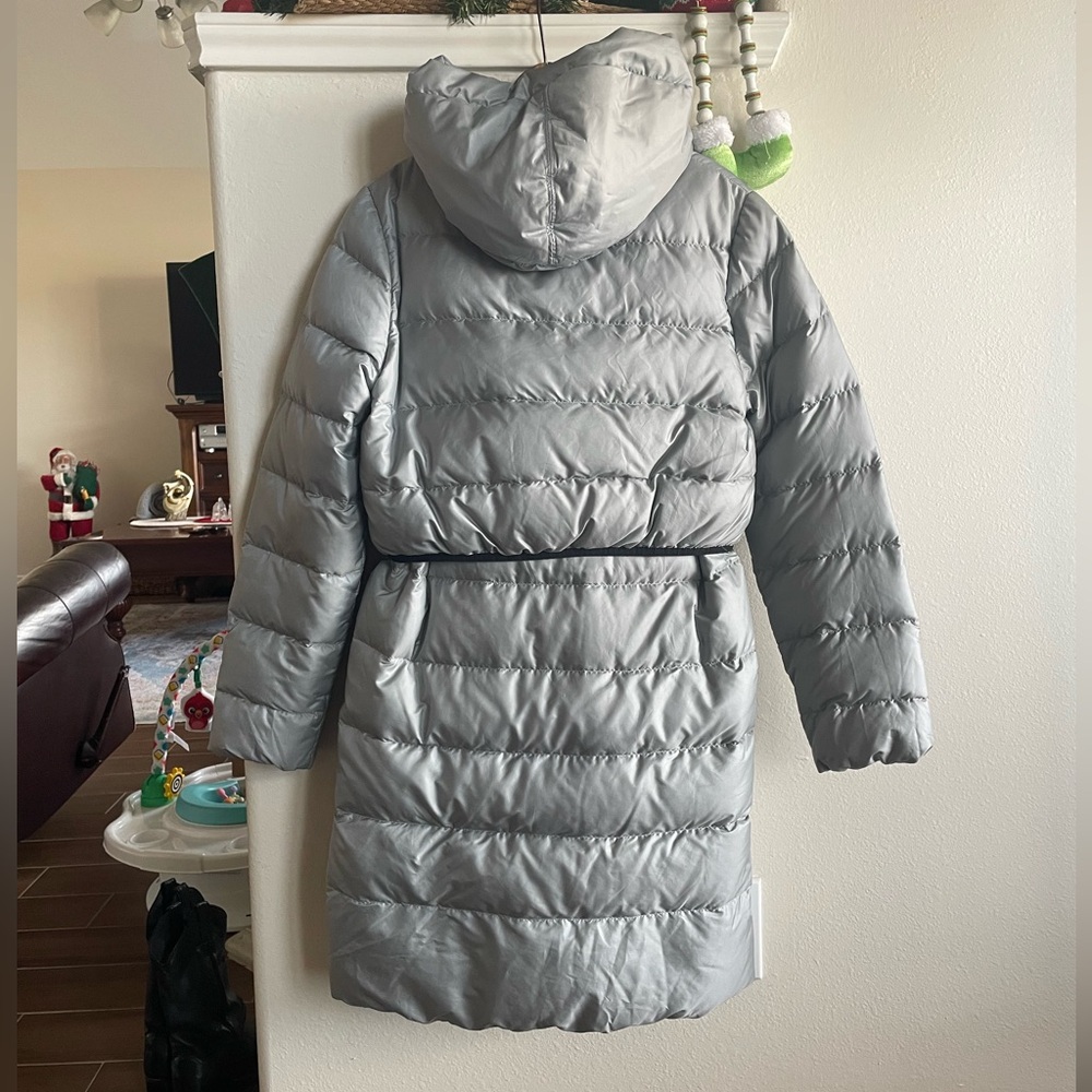 SOLD | Nike Down Fill Parka Puffer Coat - Silver - Picture 5 of 9